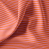 Striped Jersey AIGUEMARINE Tangerine / Candy